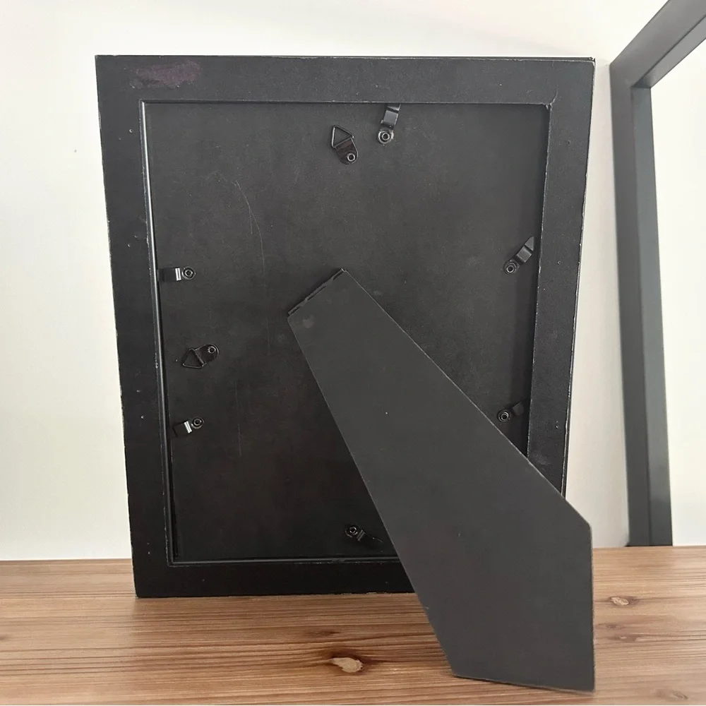 8x10 Two-tone Grey Distressed Wood Picture Frame - Farmhouse